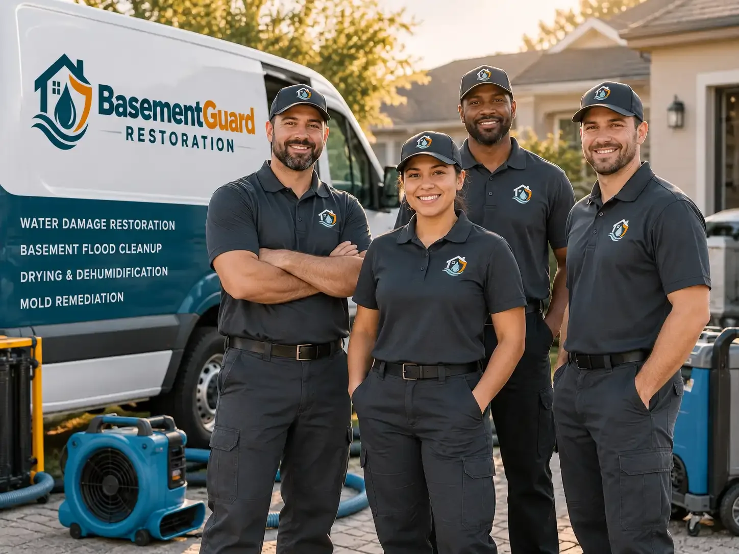 Basement Water Damage Restoration company in Rudolph, WI